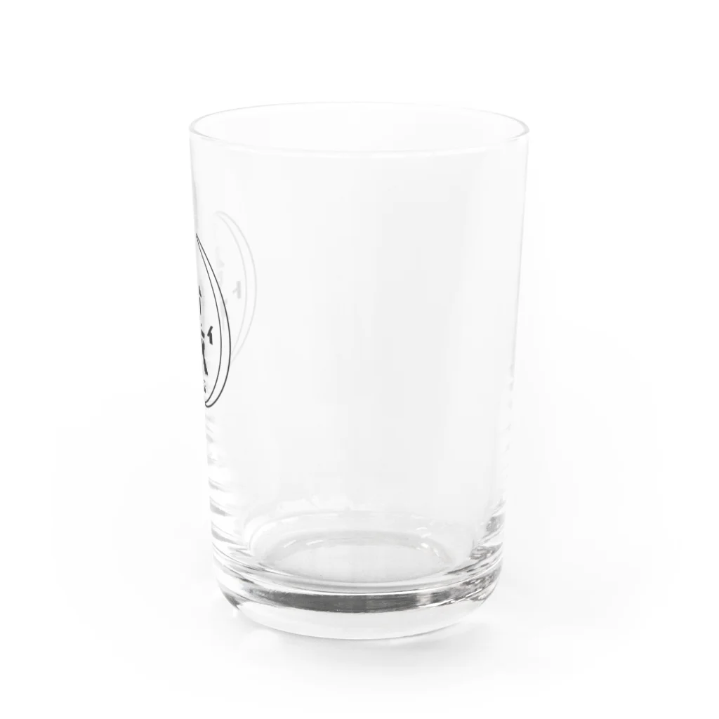 藍丸のでも Water Glass :right