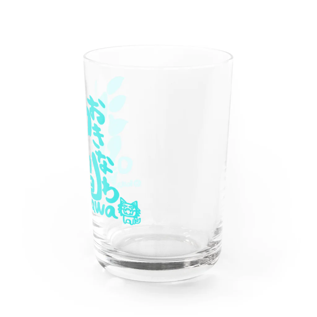 ひろでこのアイテムしょっぷの沖縄okinawaおきなわ Water Glass :right