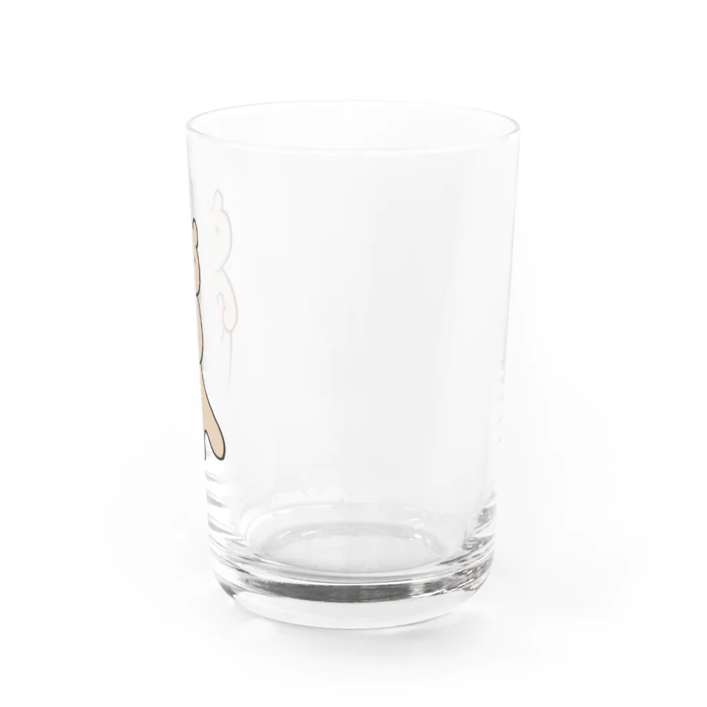 引き出しのなかのハートくま1 Water Glass :right