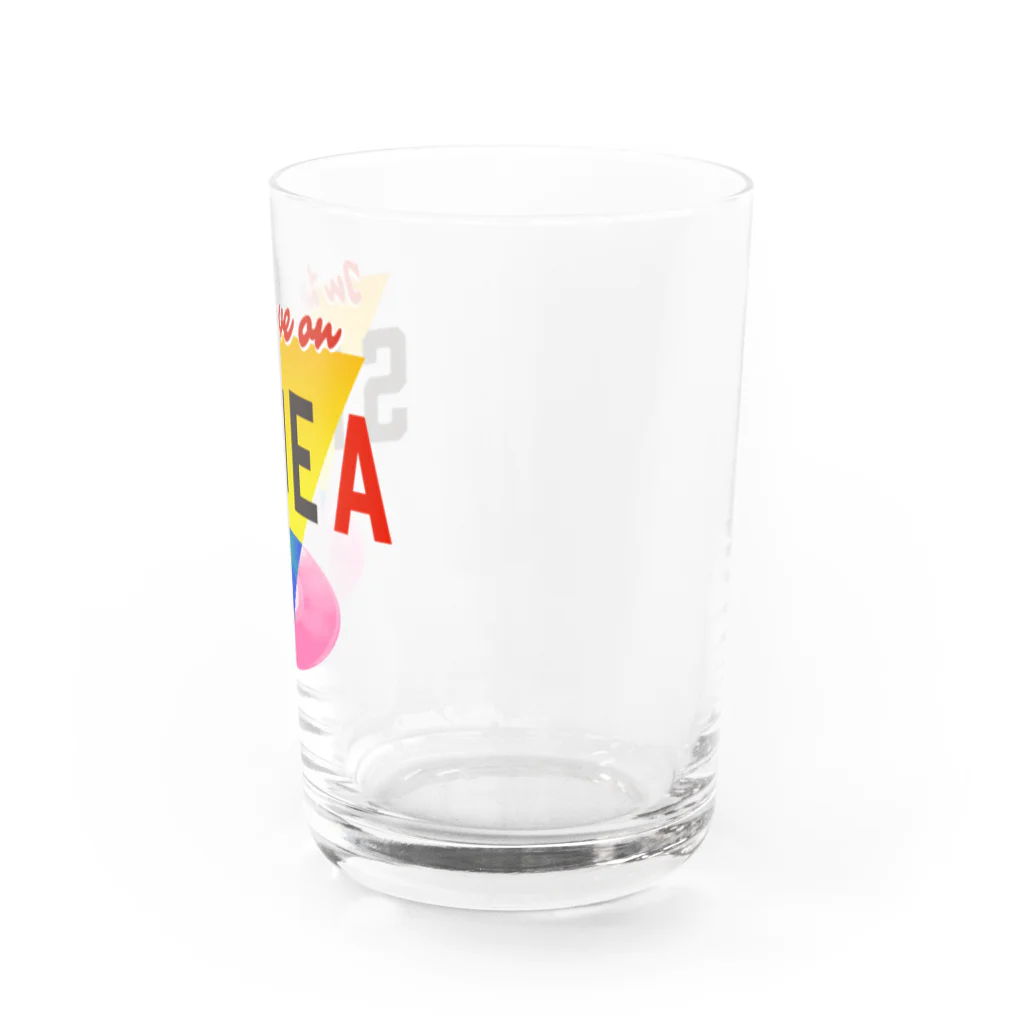 studio606 グッズショップのIn Love on SIDE A Water Glass :right