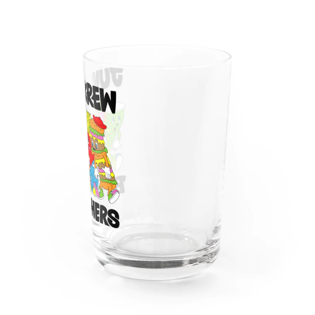 文字８フレッシュ！のJUNKREW BROS glass Water Glass :right