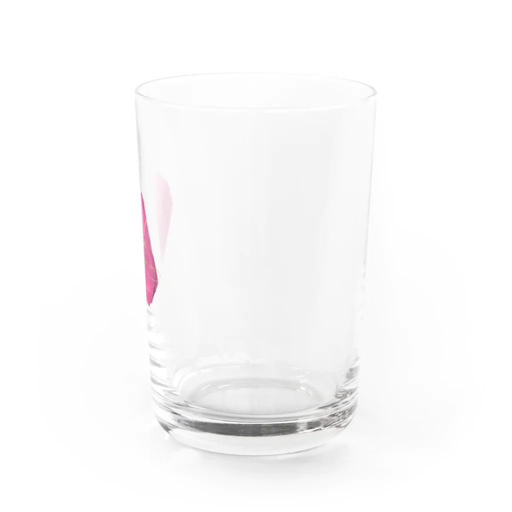 In Luxuryのルビー Water Glass :right