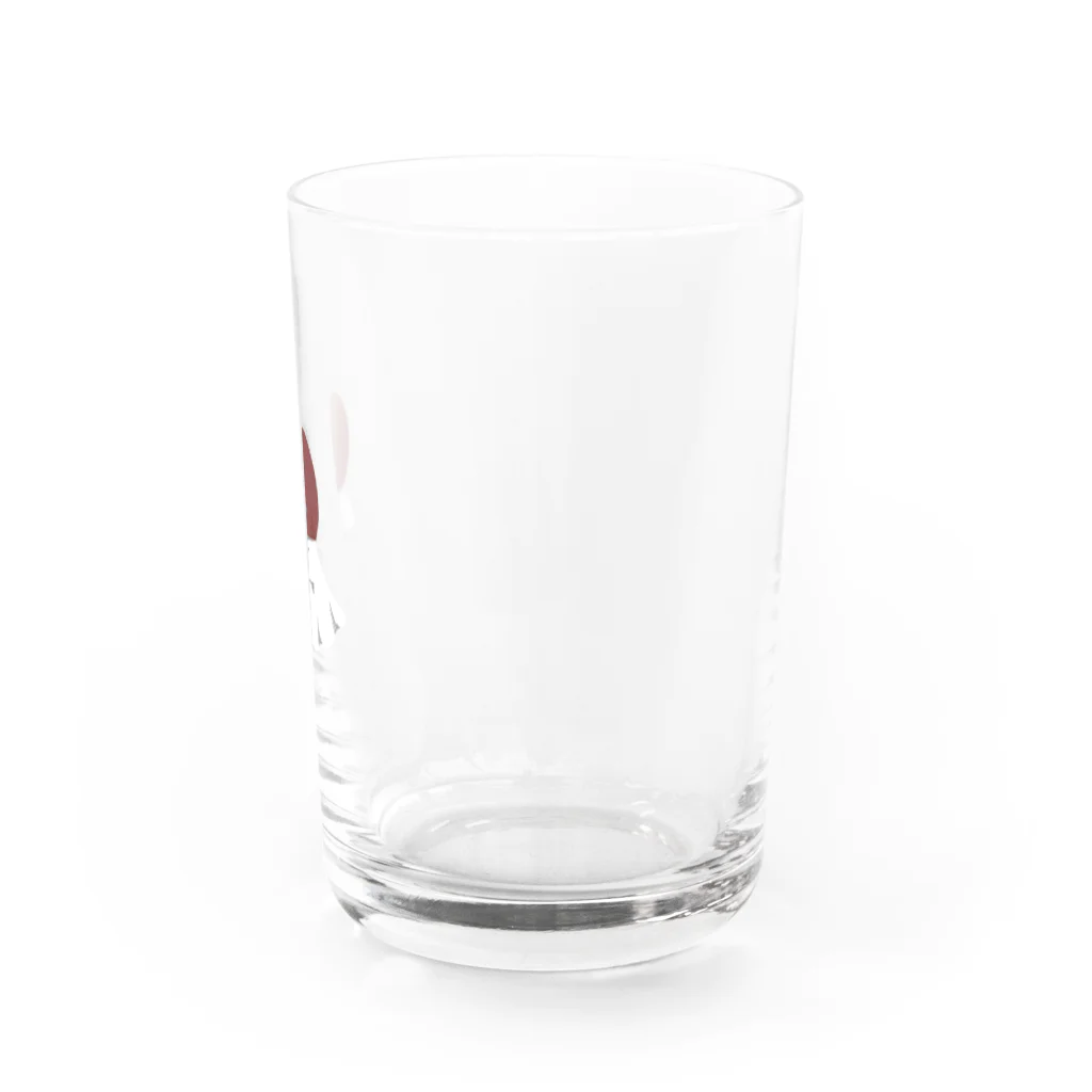 原子のリンゴおばけ Water Glass :right