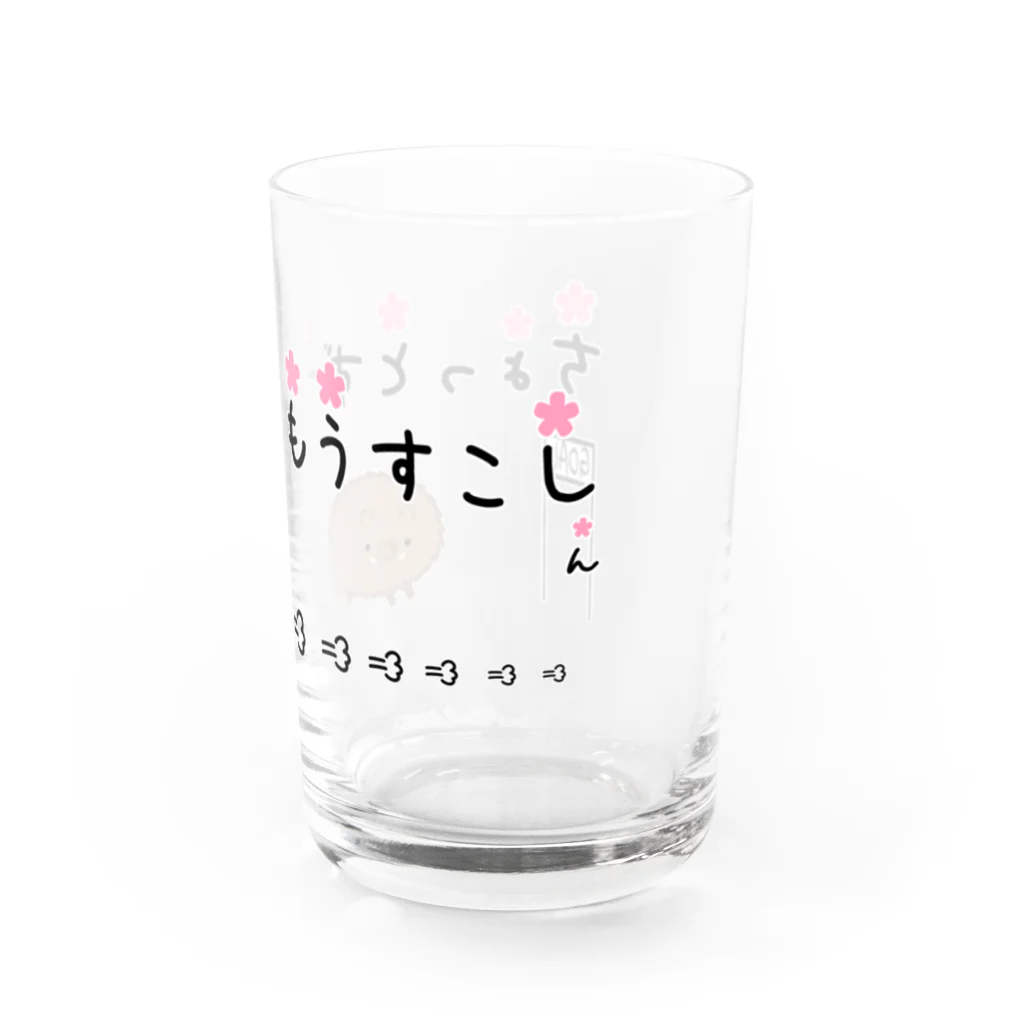 武者小路夕桐の猪突猛進 Water Glass :right