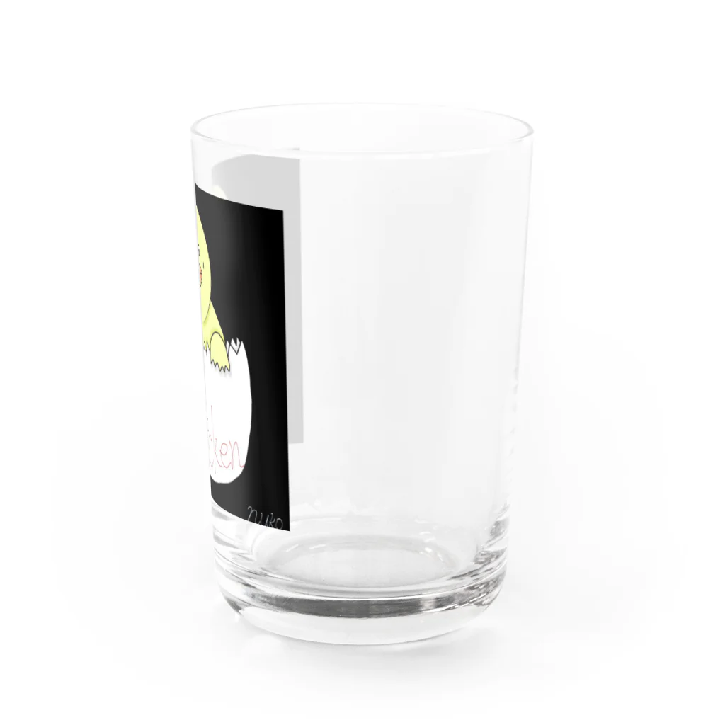 チキンのチキチキ Water Glass :right