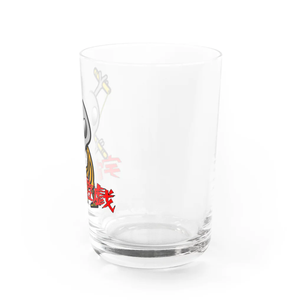 オリジナルデザインTシャツ　SMOKIN'の宇宙遊戯　ヌンチャクポーズ Water Glass :right