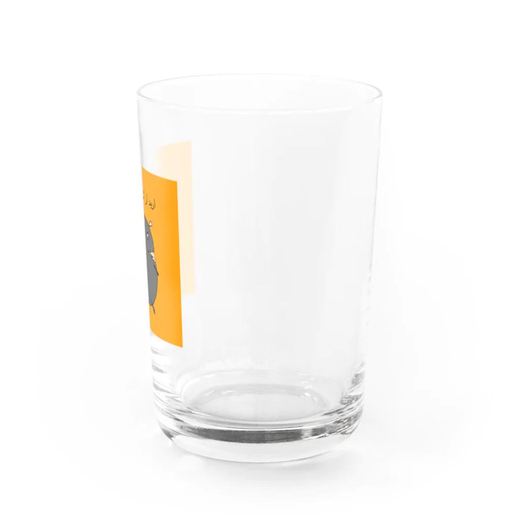 くるみちゃんのゴキブリやさんの仕事を辞めたいモルモット Water Glass :right