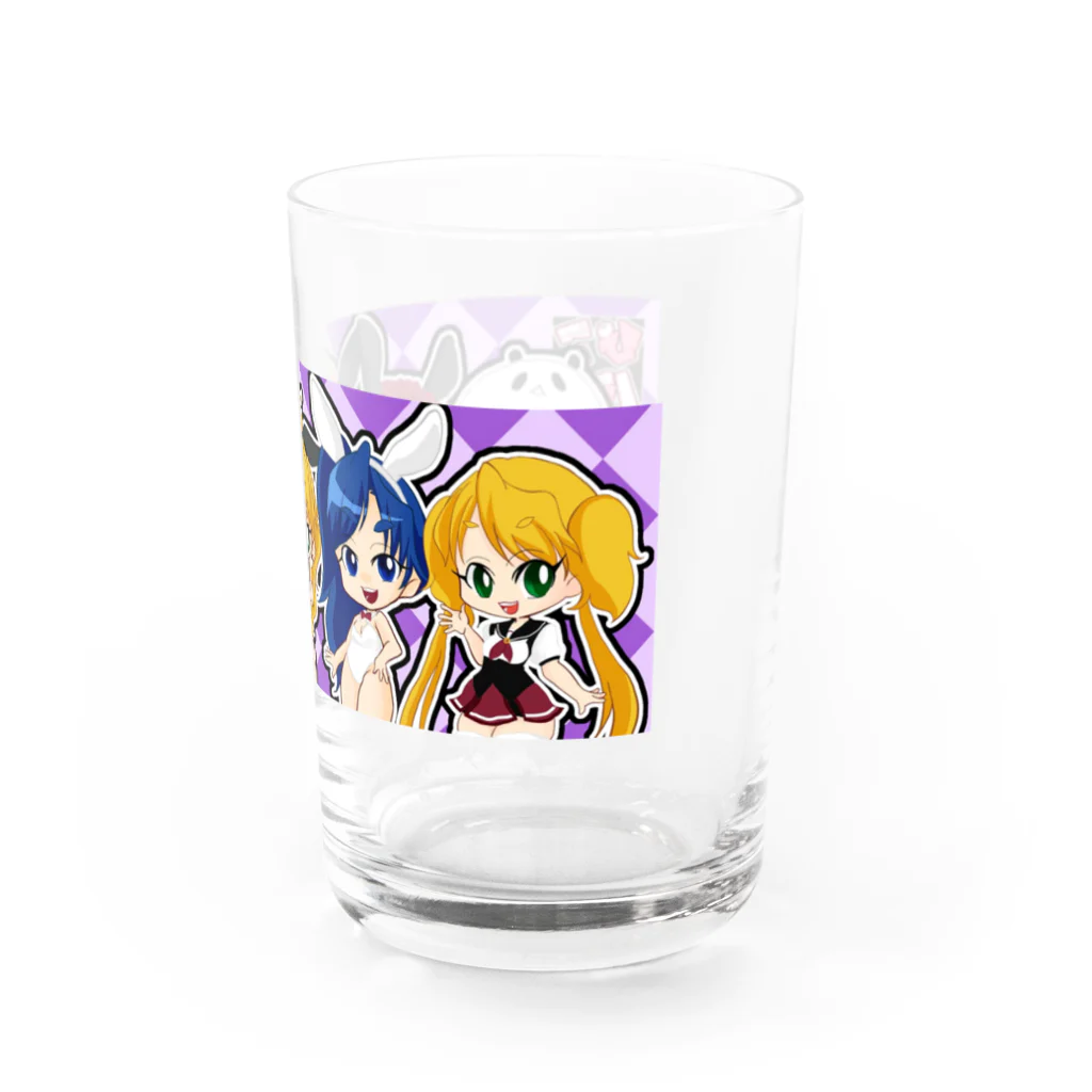 ちはやのぴこバニ Water Glass :right