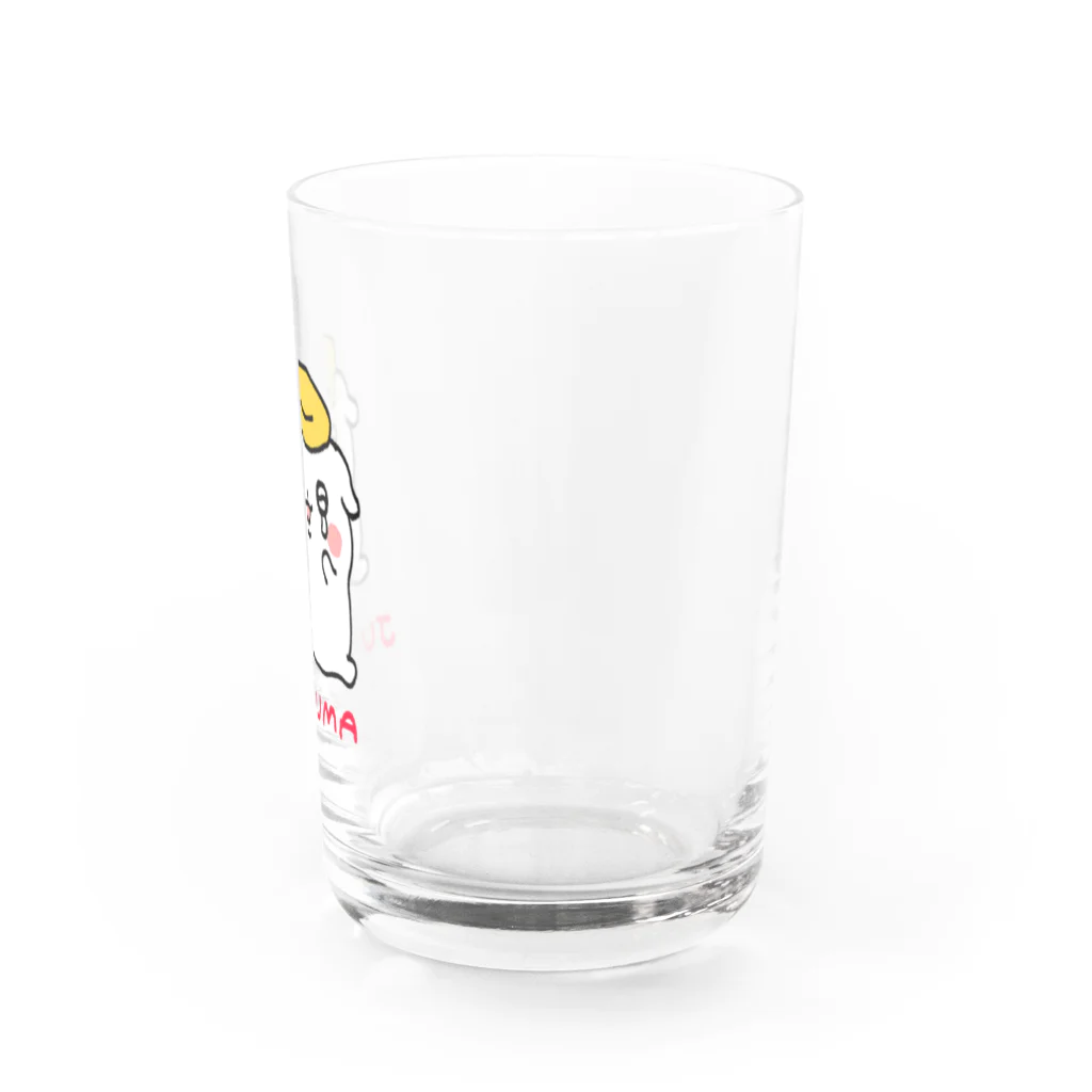 じゅわうまのこんがり本舗のむせび泣くじゅわうま犬 Water Glass :right