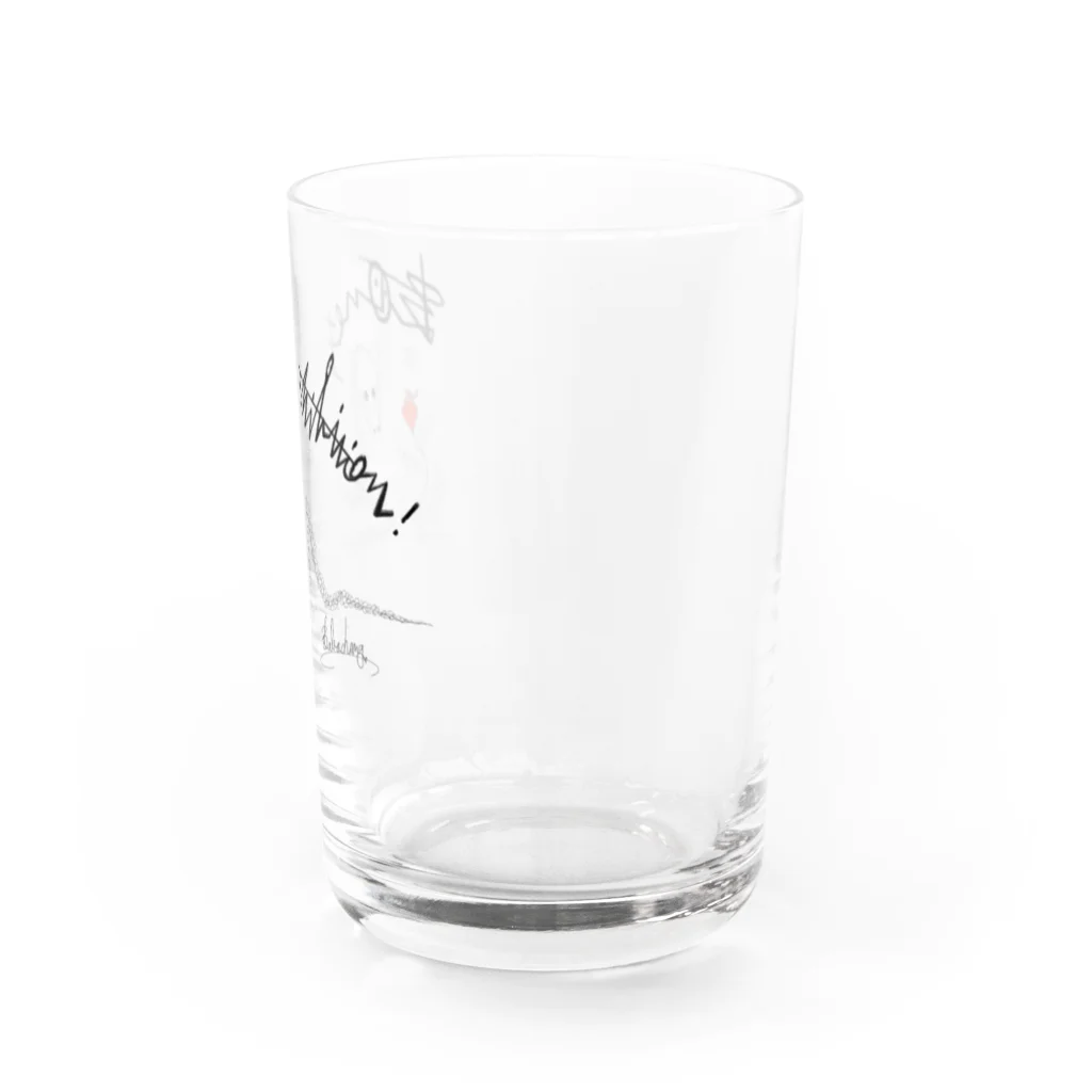 Babachang Exhibitionの蛇骨くん Water Glass :right