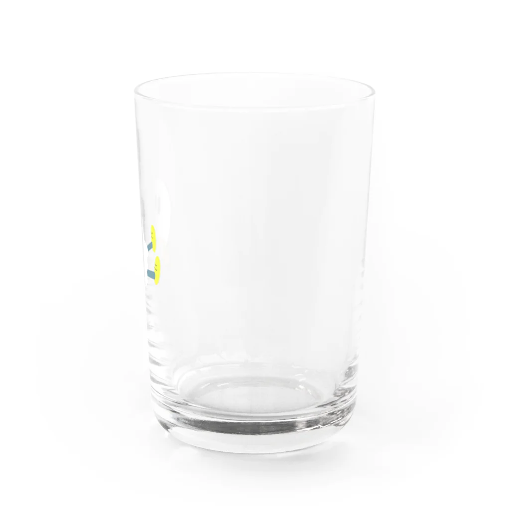 CHIMNEY雑貨店のおすわり二頭身おばけ Water Glass :right