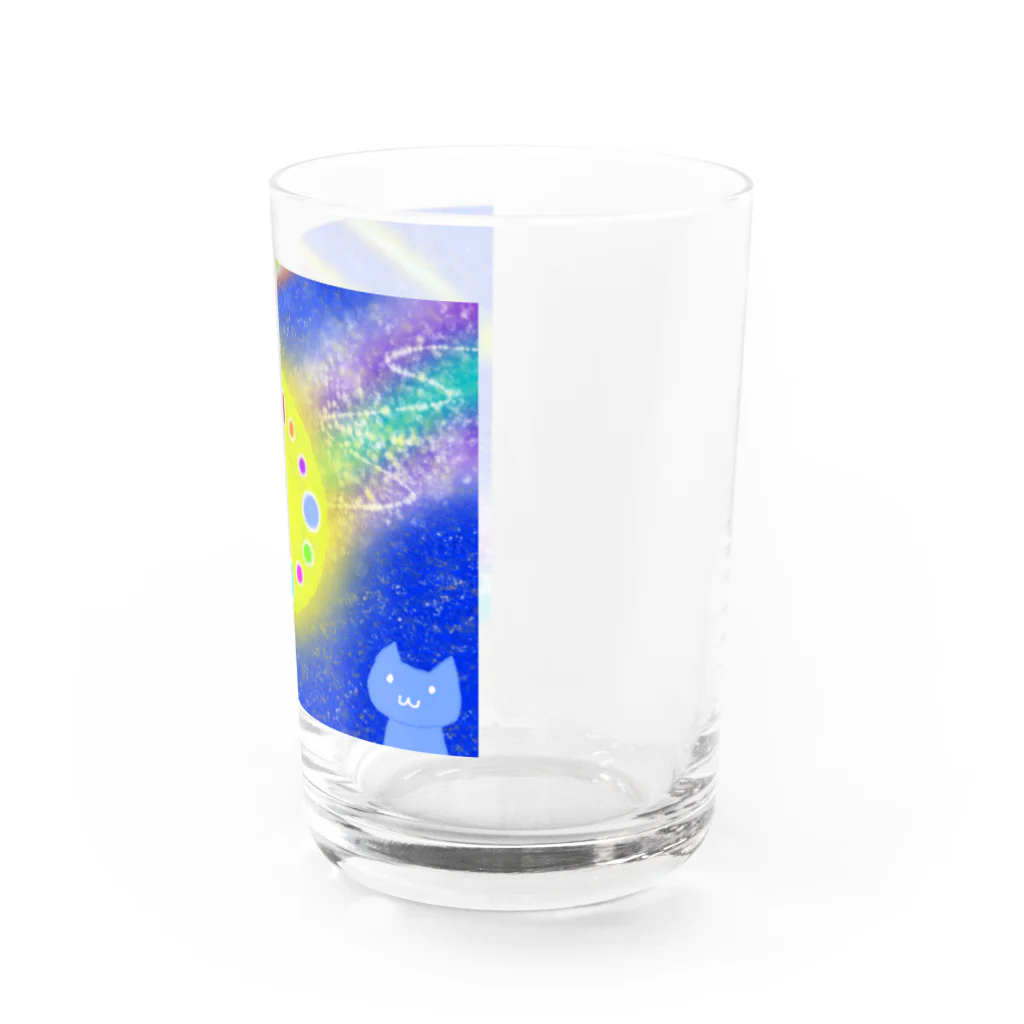 ひがしぐもの月時計 Water Glass :right