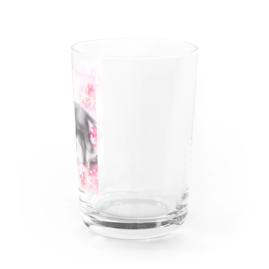 rin-mのロシアンブルー Water Glass :right