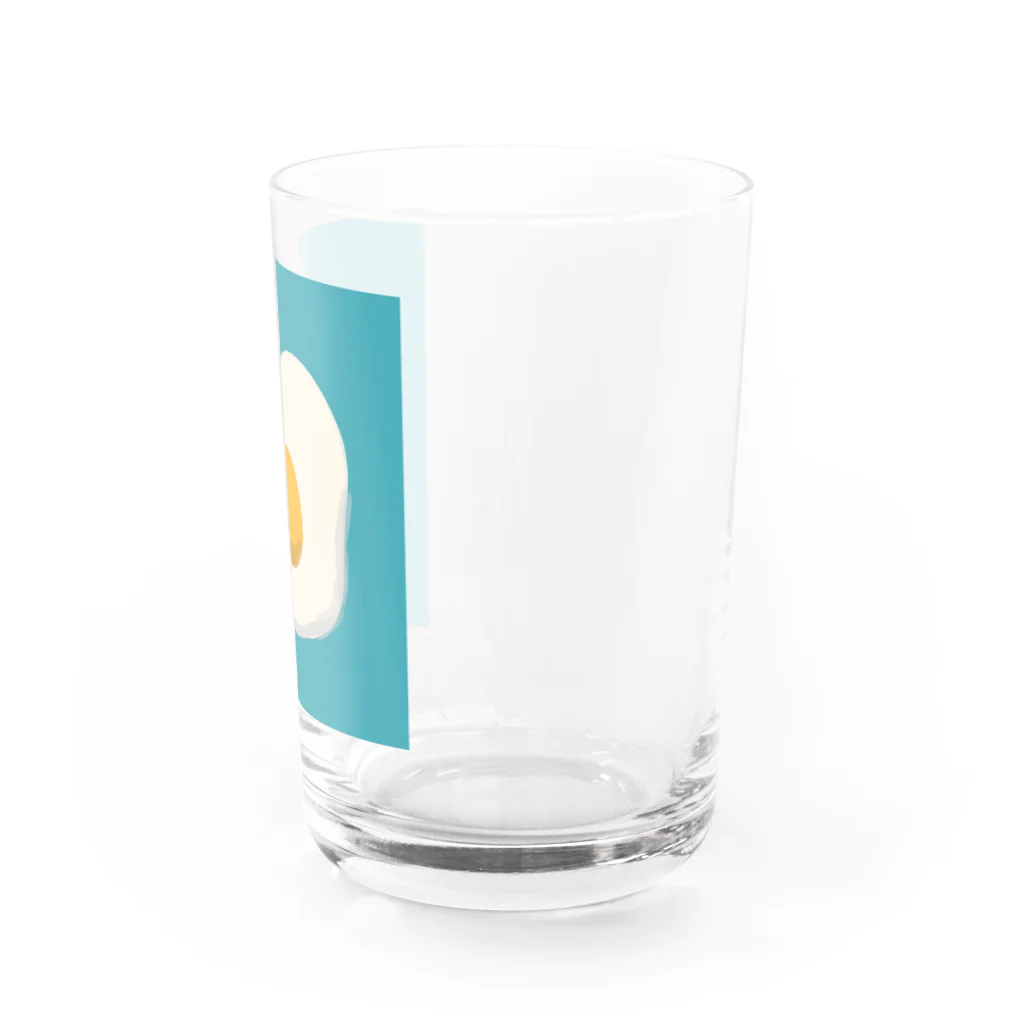 【シマエナガグッズ】ちくわファクトリーのめだまやき　たぶん Water Glass :right