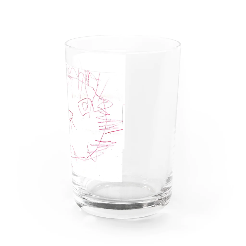 まんまるまーるのらいおんさん Water Glass :right