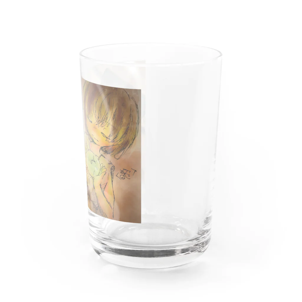 香モン ブランドの想いの光 Water Glass :right