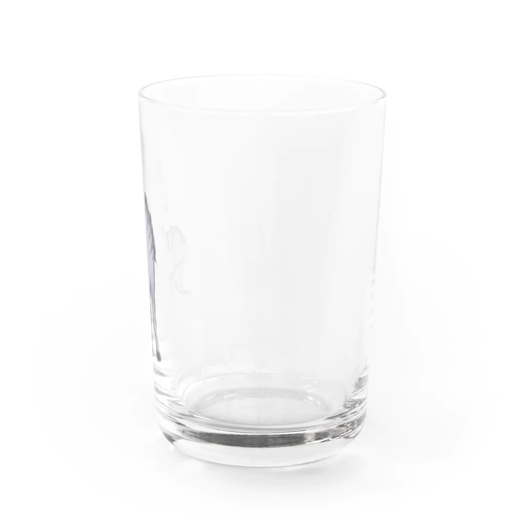 【シマエナガグッズ】ちくわファクトリーのシマエナガ と ポニー Water Glass :right