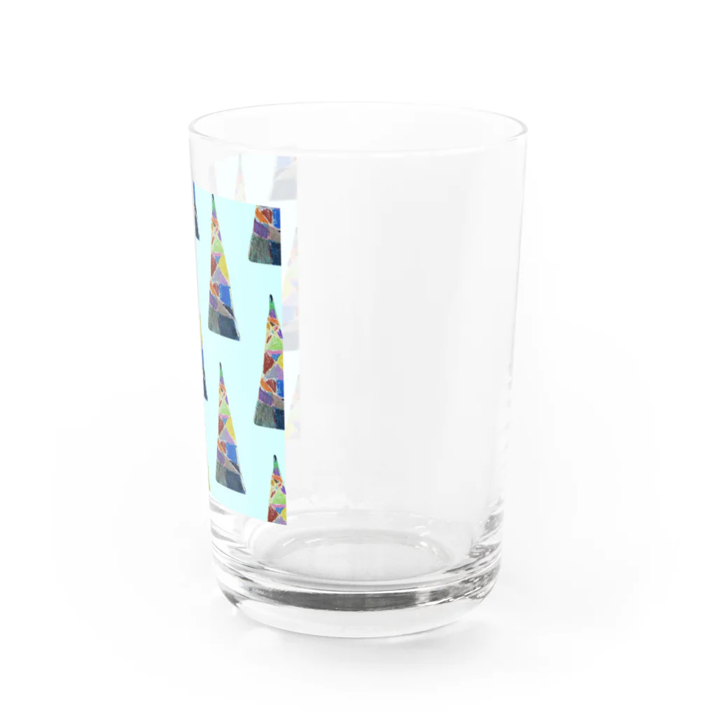 Hummingbirdのカラフルタワー Water Glass :right