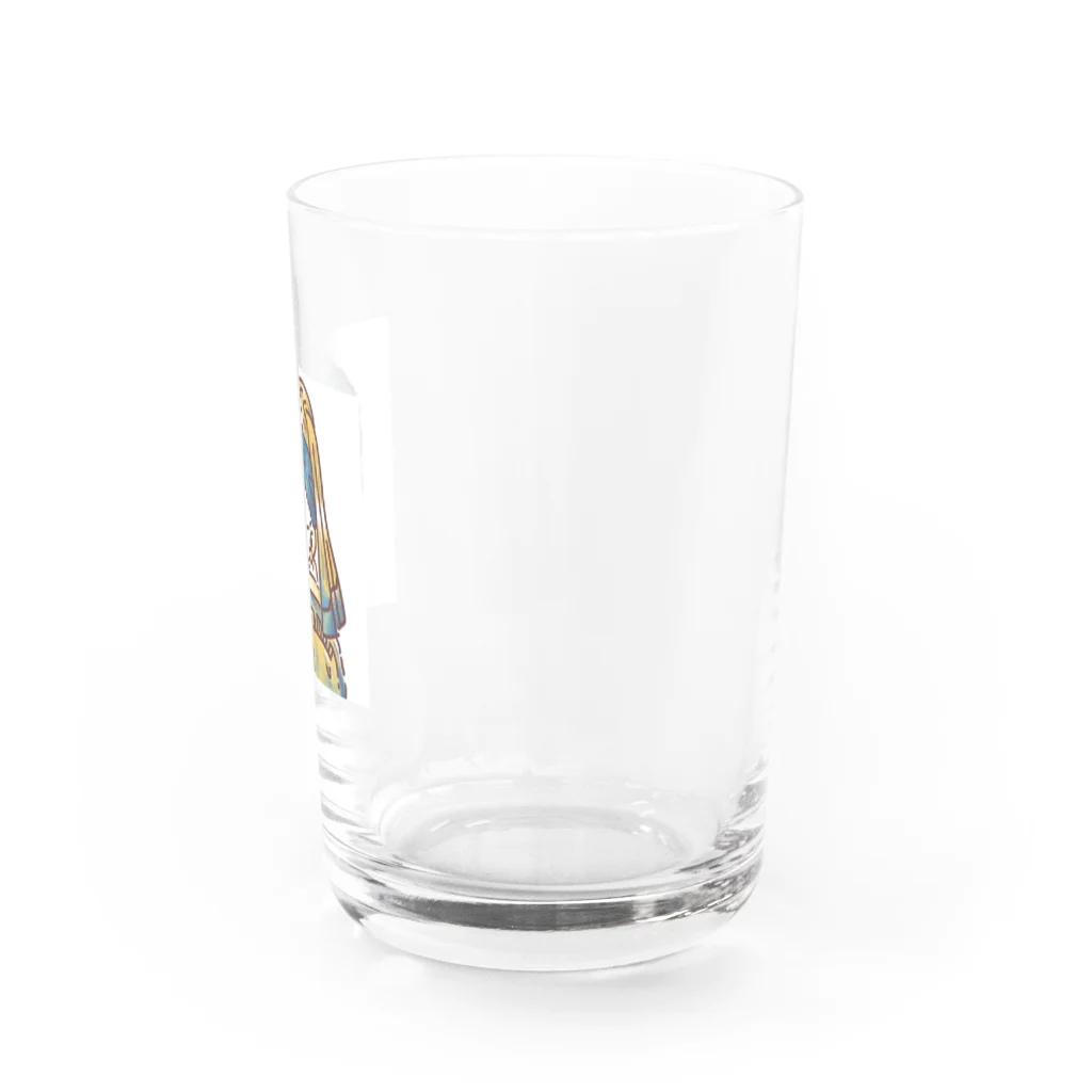 MINON SHOPのイマドキのターバンの少女。 Water Glass :right