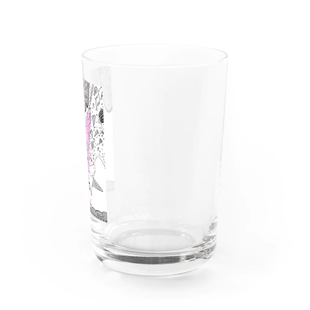 【Yuwiiの店】ゆぅぅぃーのウサ恋★恋してる　イラスト Water Glass :right