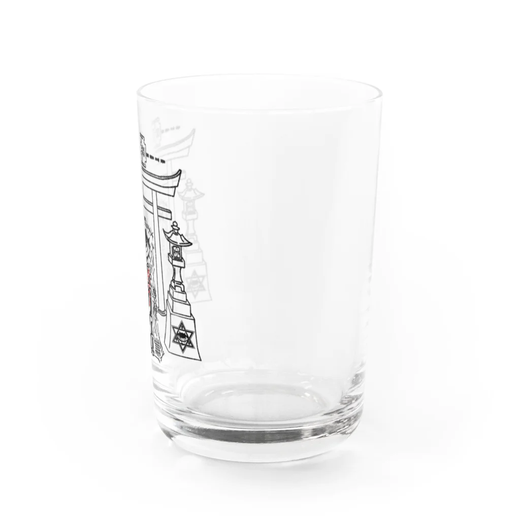 エゴイスト乙女の「縁切り祈願」 Water Glass :right