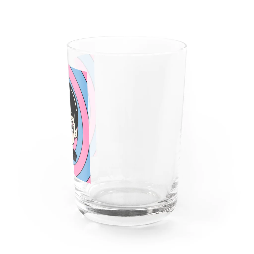 nanastoreのwoman and man Water Glass :right