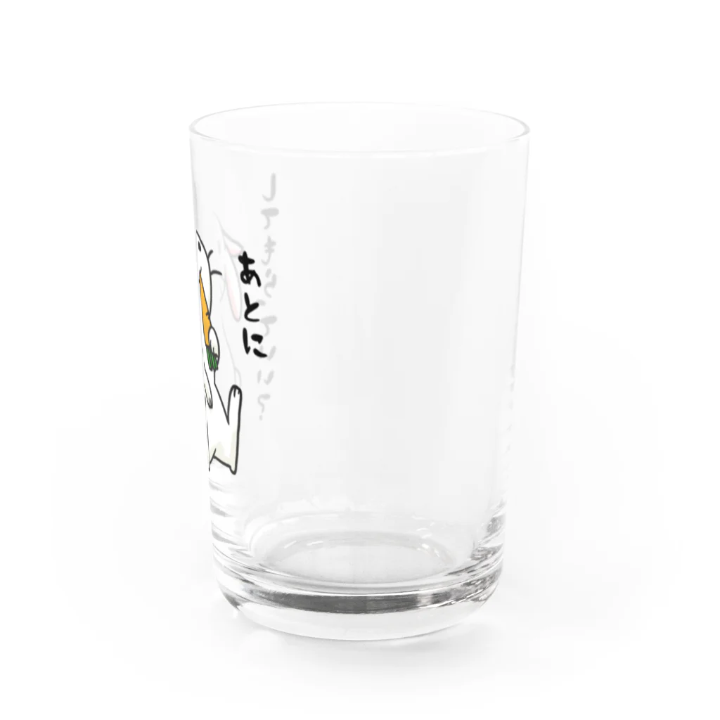 毒舌うさぎの毒舌うさぎ「あとにしてもらっていい？」 Water Glass :right