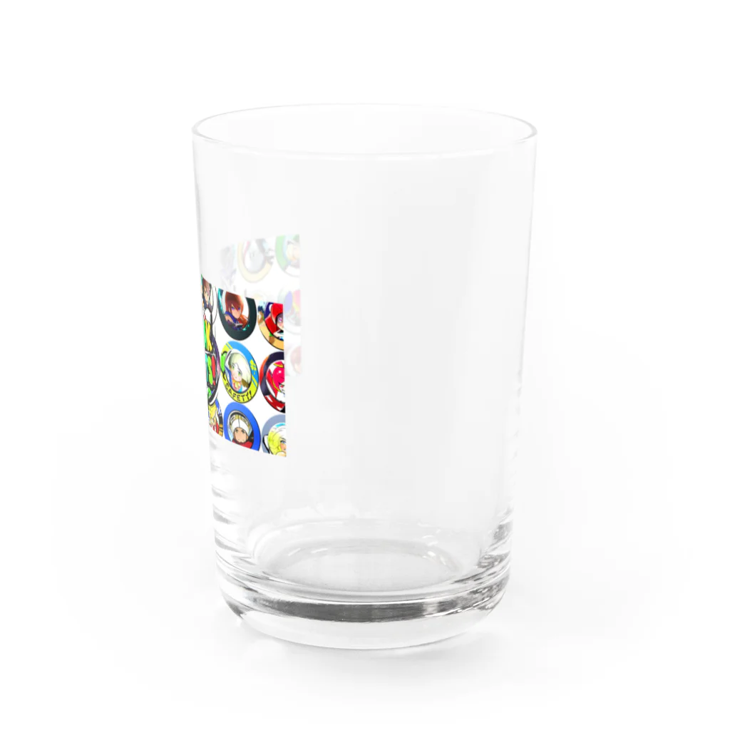 バトル エアホッケー ブレイクビーツ!【公式グッズ】のブレイクビーツ!グラフィックス Water Glass :right