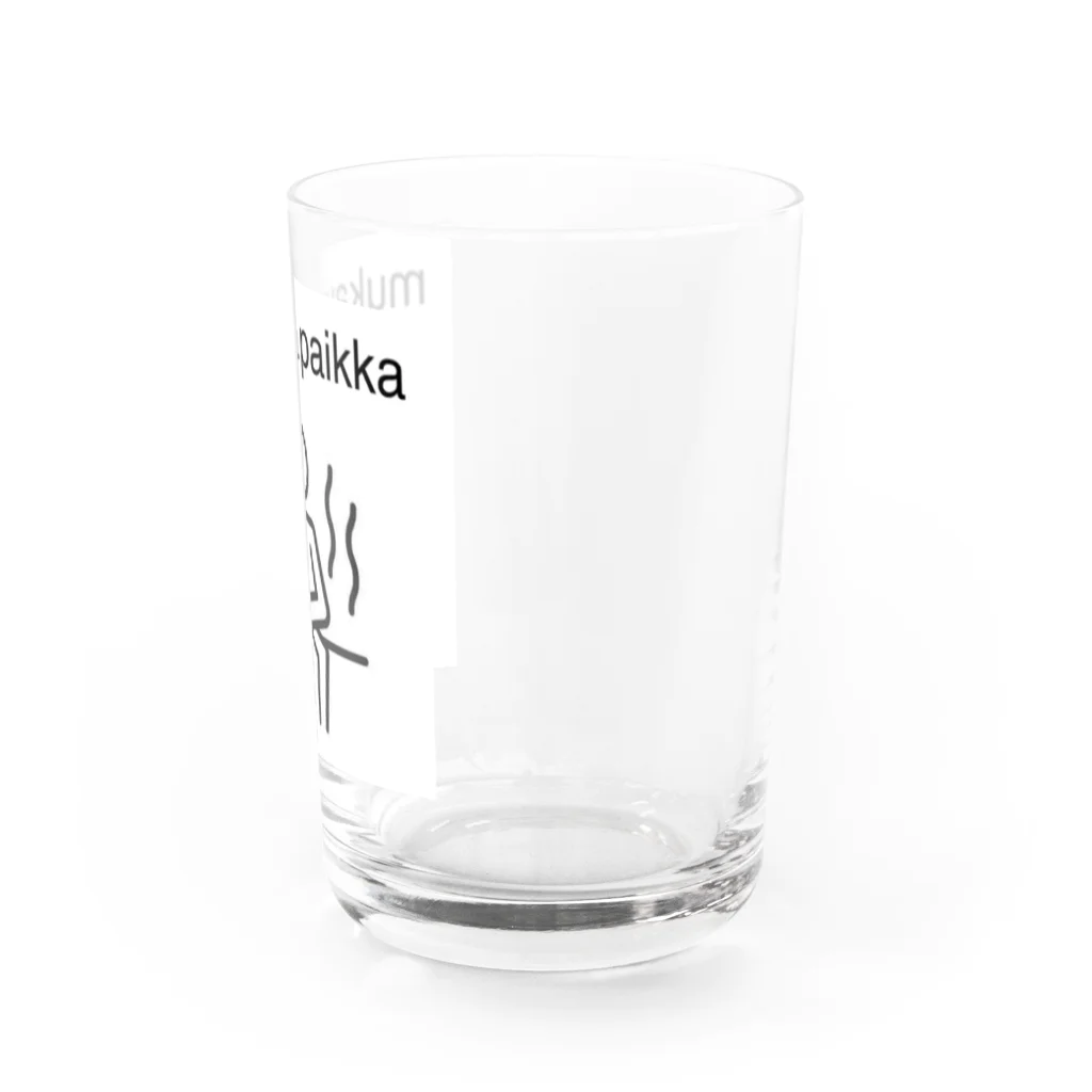 サウナマンのサウナグッズ〜mukava paikka〜 Water Glass :right