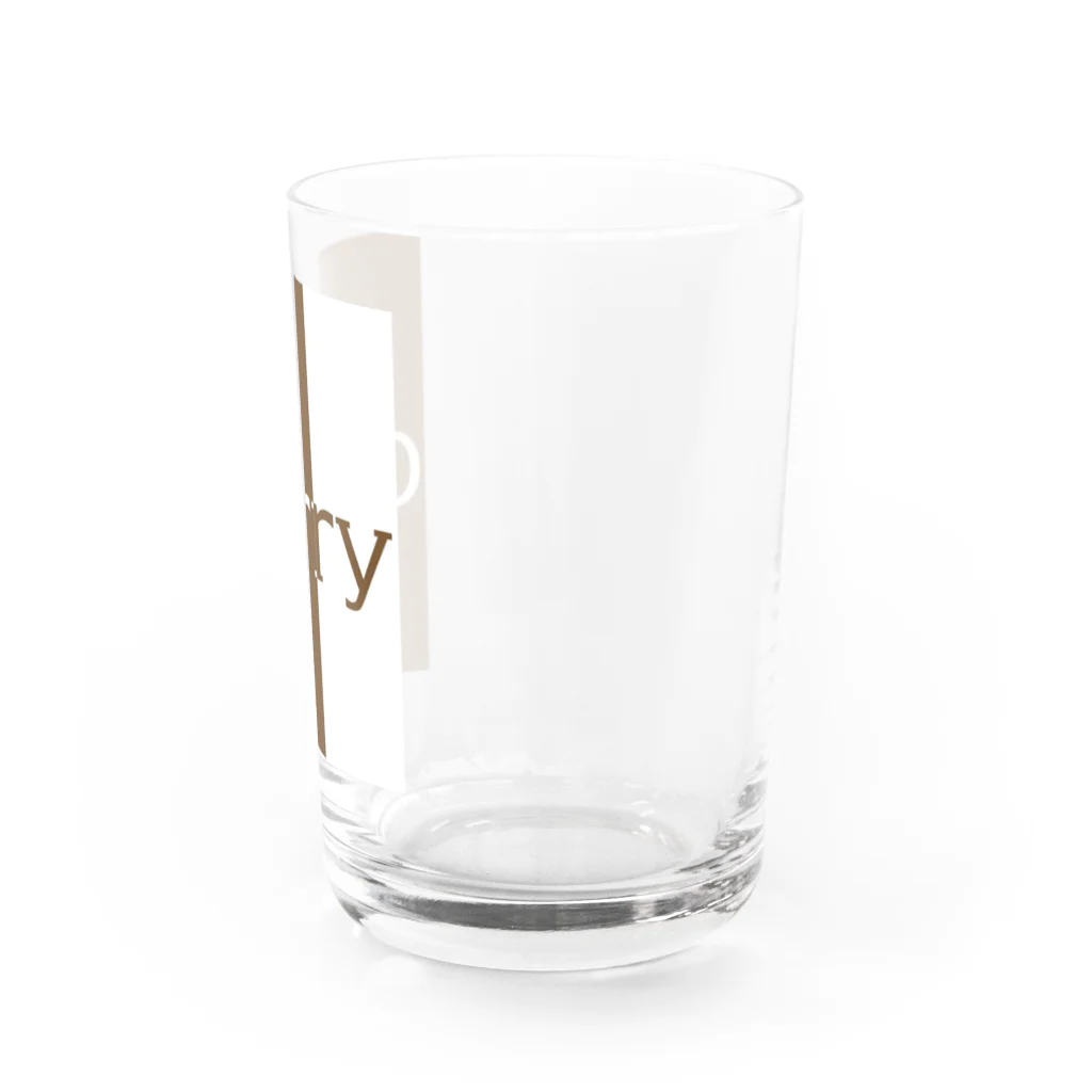 豪華ラインニャップの curry Water Glass :right