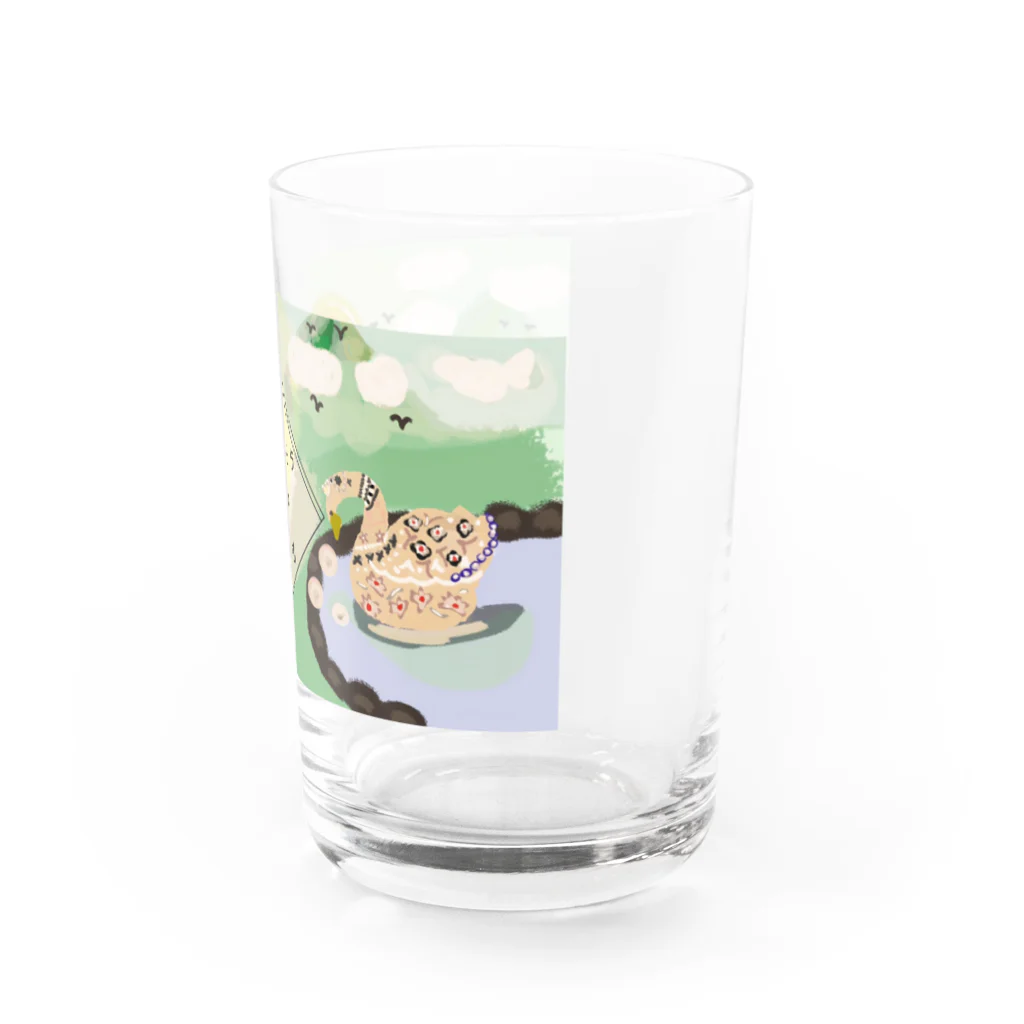 　なちのごちそうのおともグラス Water Glass :right