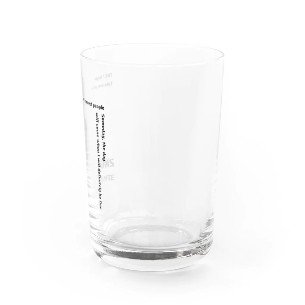 TUNAGIの2nagero LOGO Water Glass :right