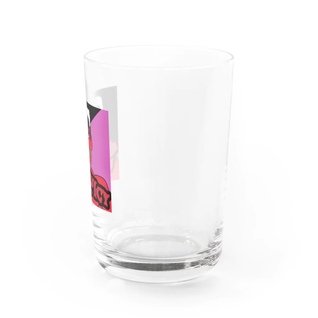 muscle cutの激辛アニキ Water Glass :right