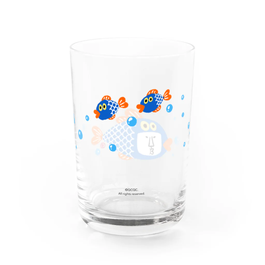 QCQC のPuyo puyo-Blue Water Glass :right