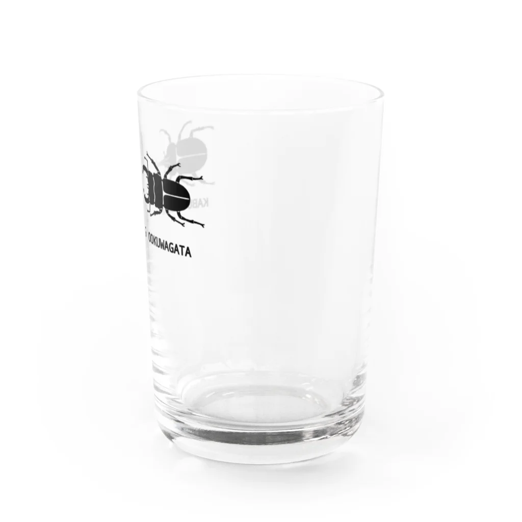 GREAT 7のカブトムシVSクワガタ Water Glass :right