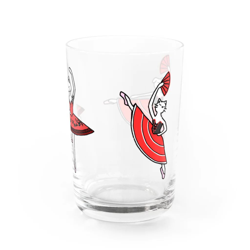 石山 陸 の3匹キトリ Water Glass :right