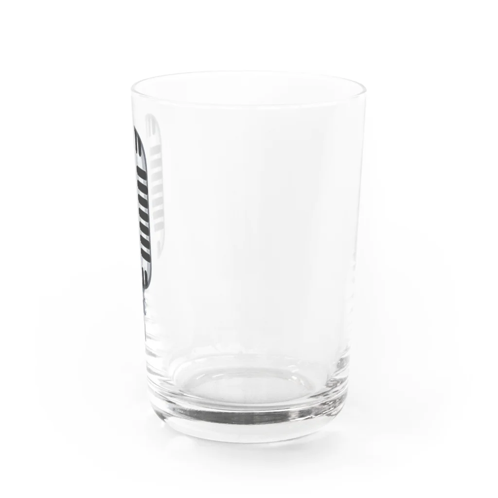 kimchinのRockなガイコツマイク Water Glass :right