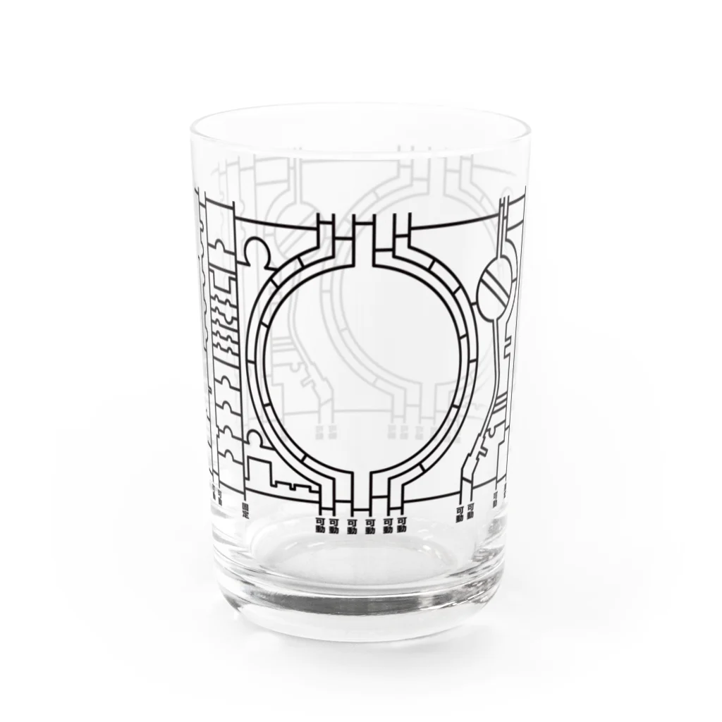 よシまるシンのあみだDJくじ太郎 Water Glass :right