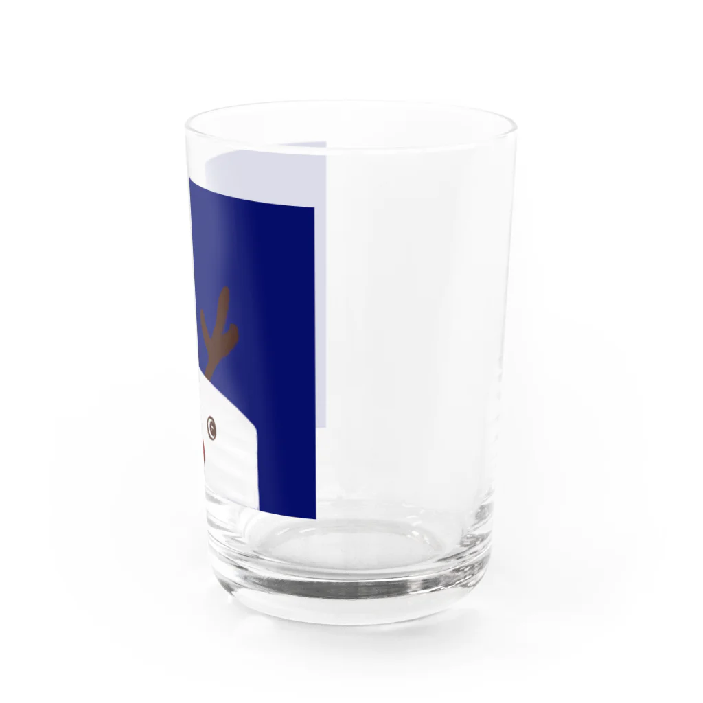 Niea999’s プチハッピー shopのXmas nose - blue Water Glass :right