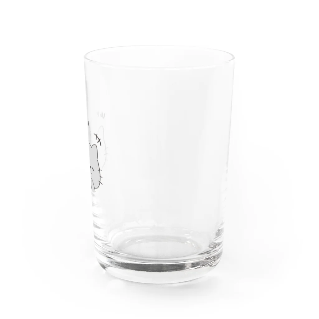 ポピーとなかまたちのわらうねこさん Water Glass :right