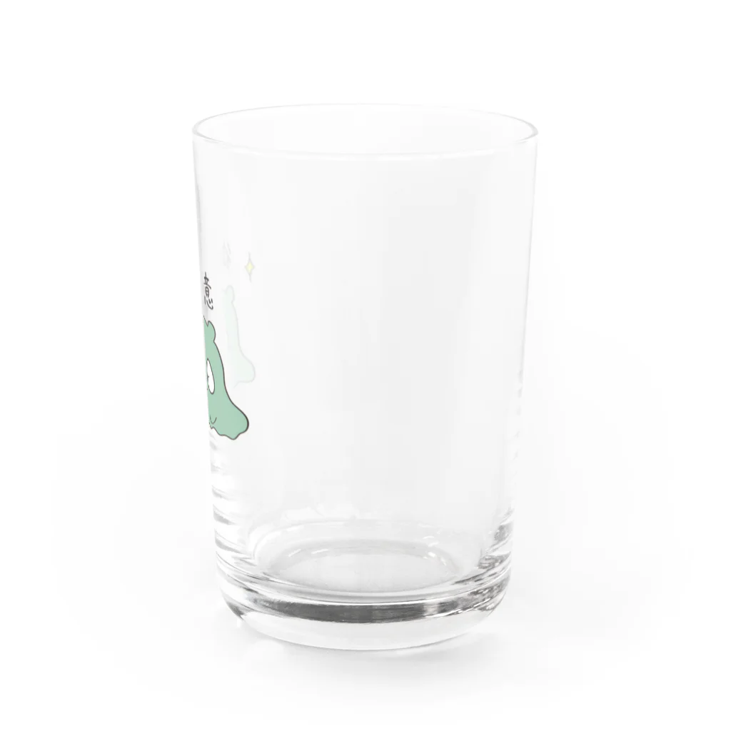 ポピーとなかまたちの御意ポピー Water Glass :right