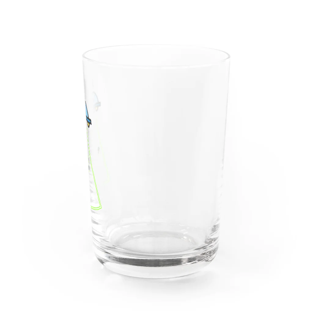 Mark Squier Design SUZURI店のKettle Mutilation Water Glass :right