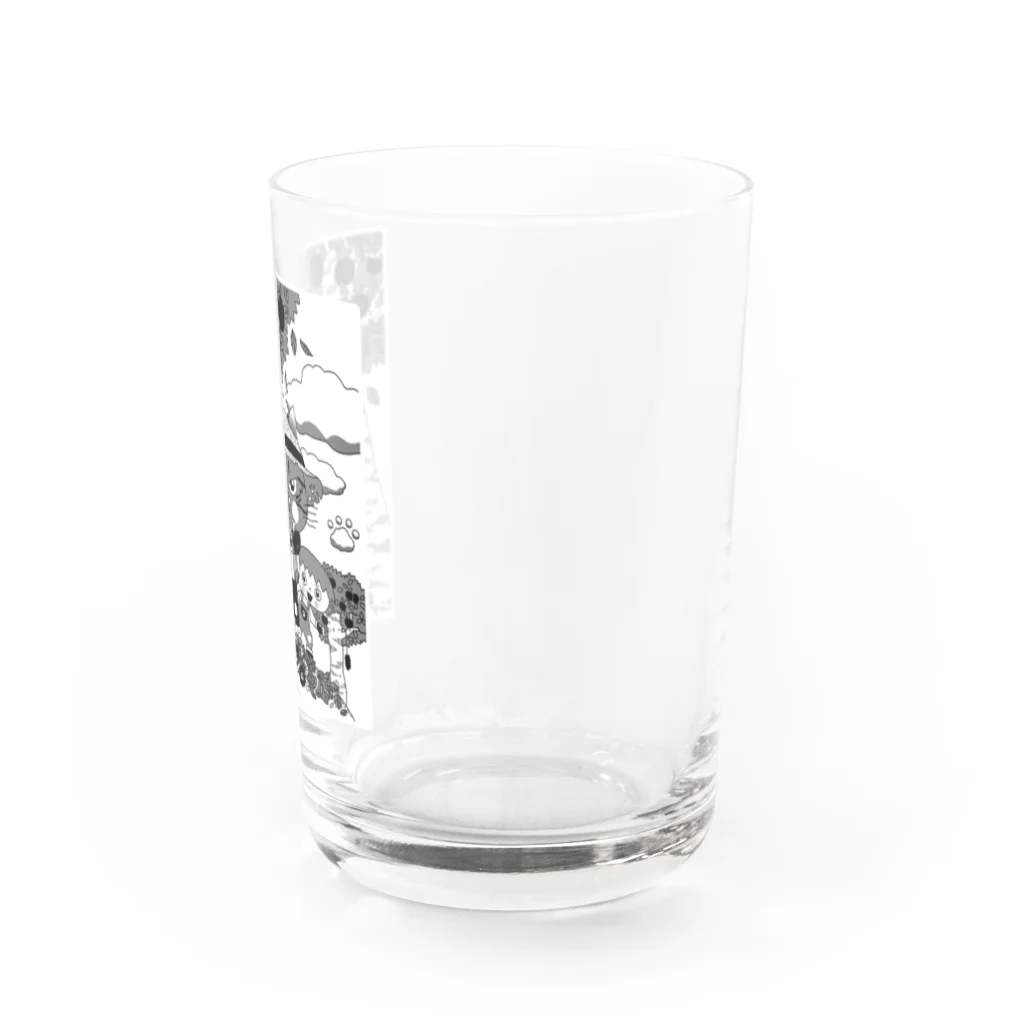 chimamusubiのセミオーダーイラスト商品見本 Water Glass :right