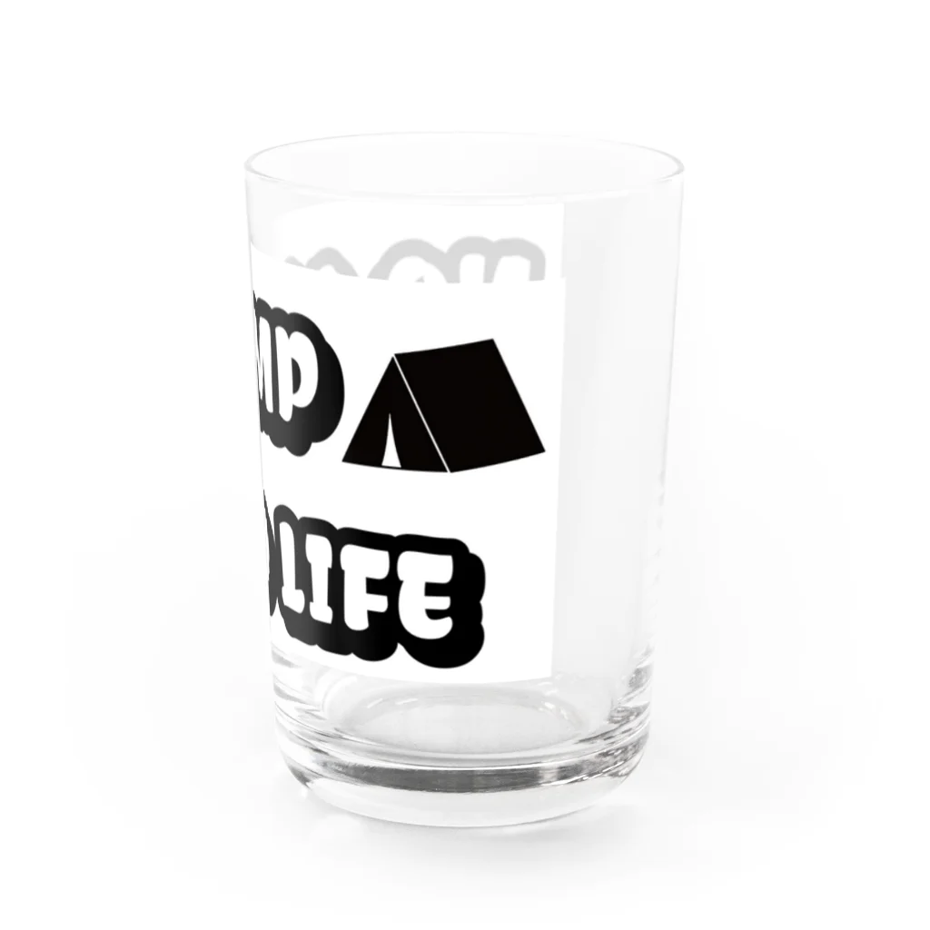 アウトドアデザインのNO CAMP NO LIFE Water Glass :right