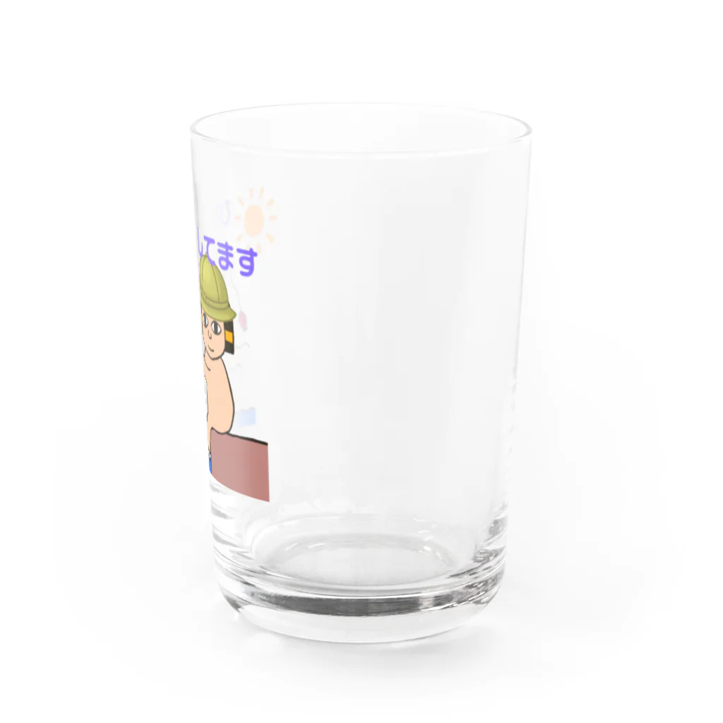 PATRAのお暇なぱとらちゃん Water Glass :right