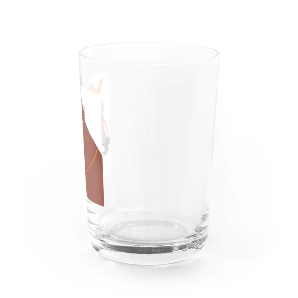 ﾓｽﾞｶｽﾃﾗのうま Water Glass :right