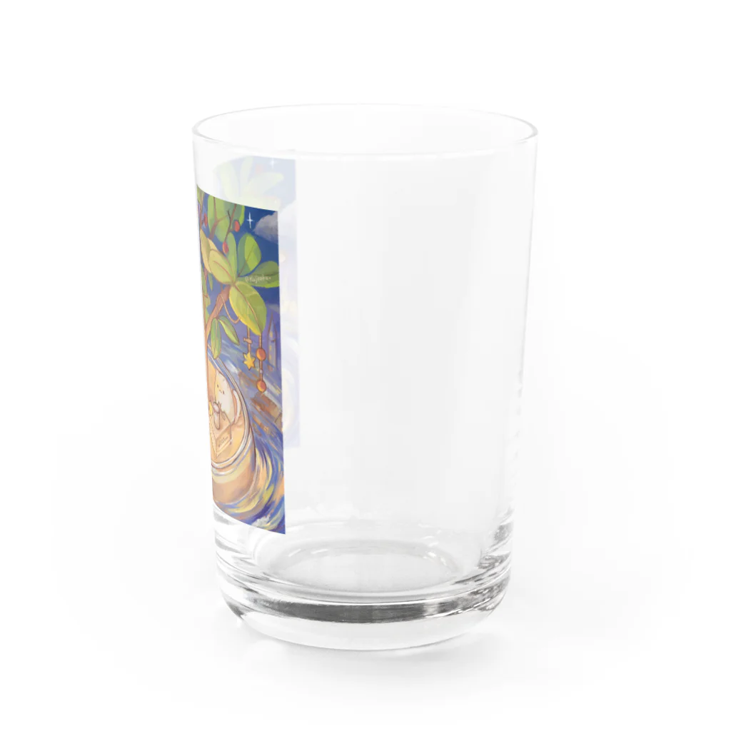 くじらこのゆめのなか Water Glass :right