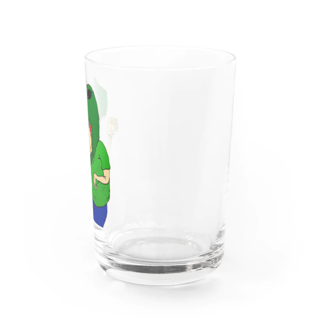 ビビットカラーアイテムズの恐竜小僧 Water Glass :right