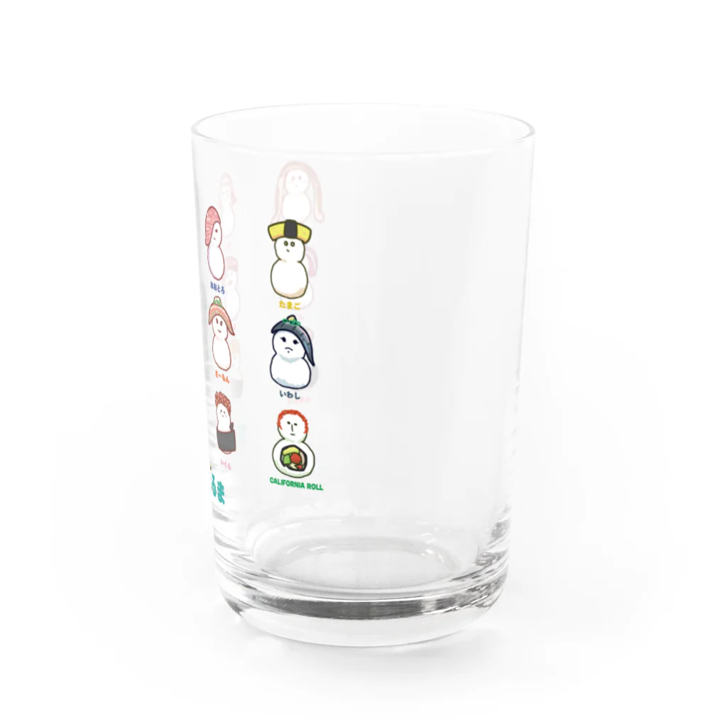 jojima_georgeのすしだるま Water Glass :right