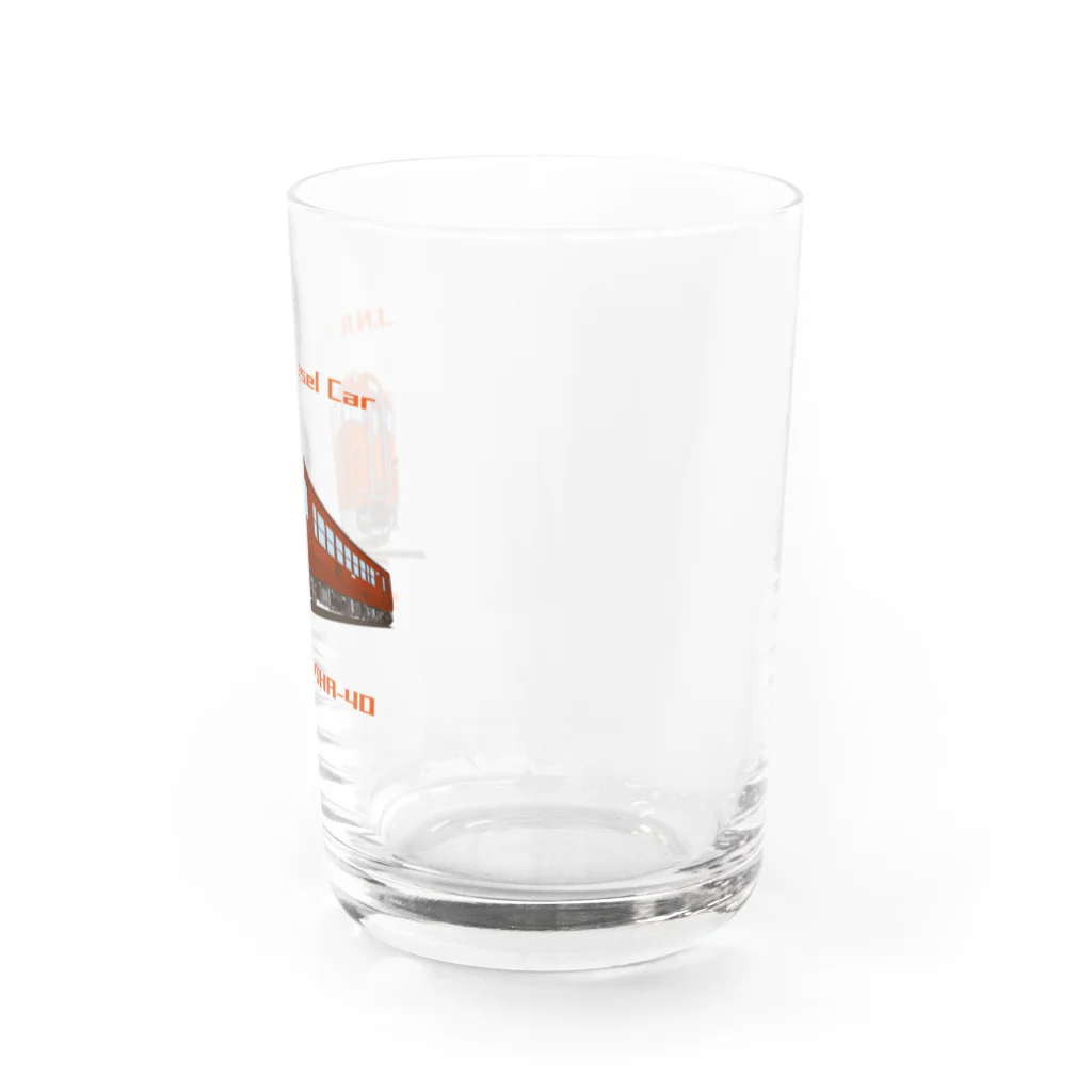 calmiccoの国鉄キハ40 Water Glass :right